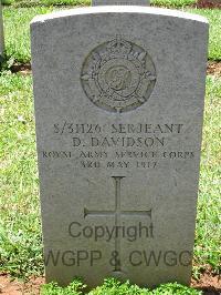 Dar Es Salaam War Cemetery - Davidson, R W